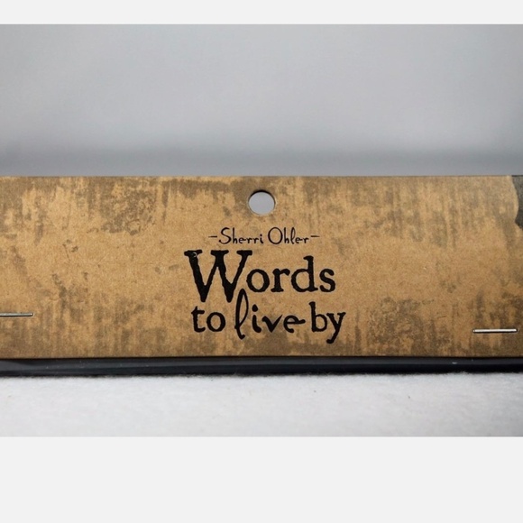 Words To Live Luna Tile by Sherri Ohler. New in Package - Picture 5 of 7